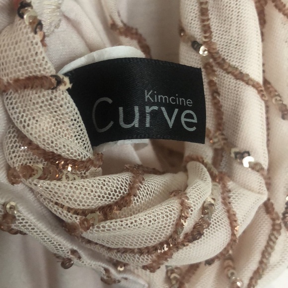 Sequin Body Suit Top Shirt - Picture 4 of 5